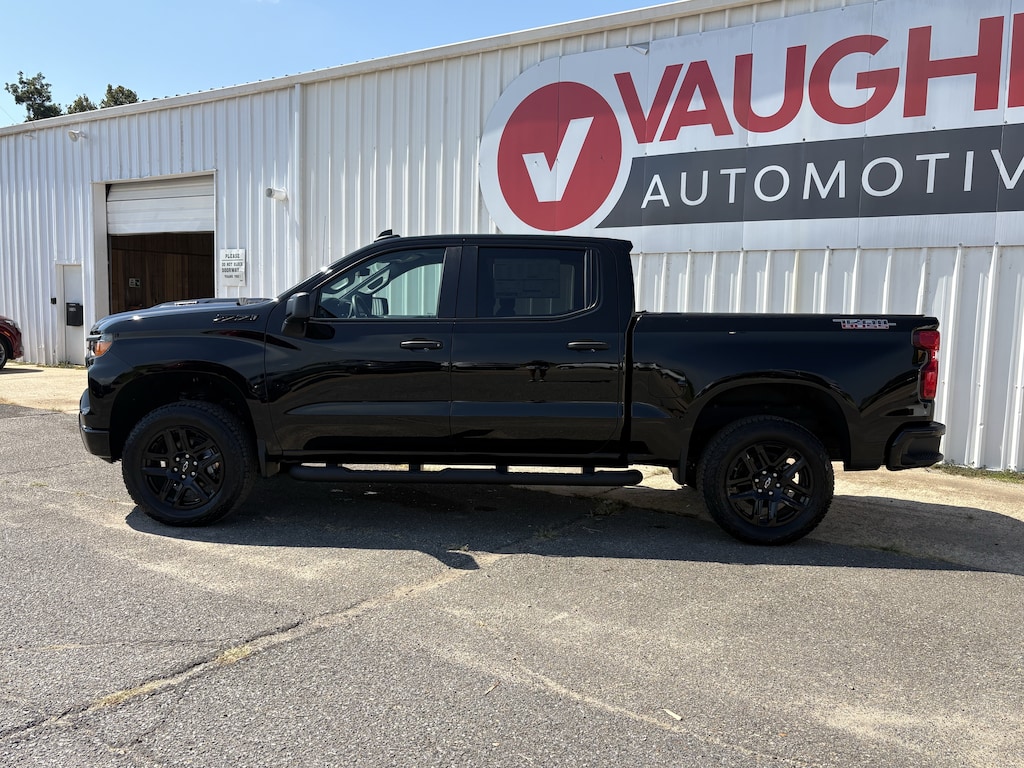 New 2026 Chevrolet Silverado 1500 Custom Trail Boss Truck Crew Cab