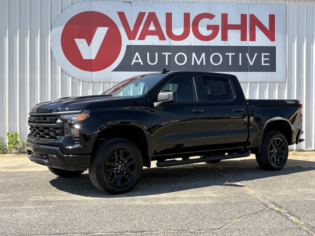 New 2026 Chevrolet Silverado 1500 Custom Trail Boss Truck Crew Cab