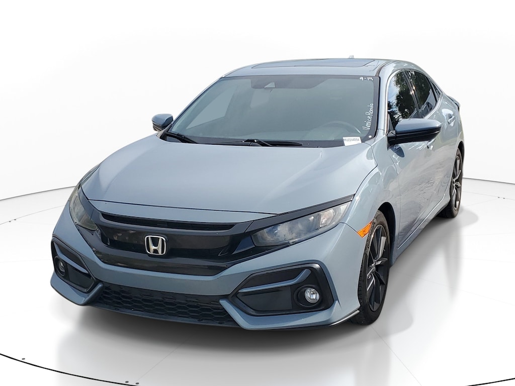 Certified 2021 Honda Civic Hatchback EX EX CVT