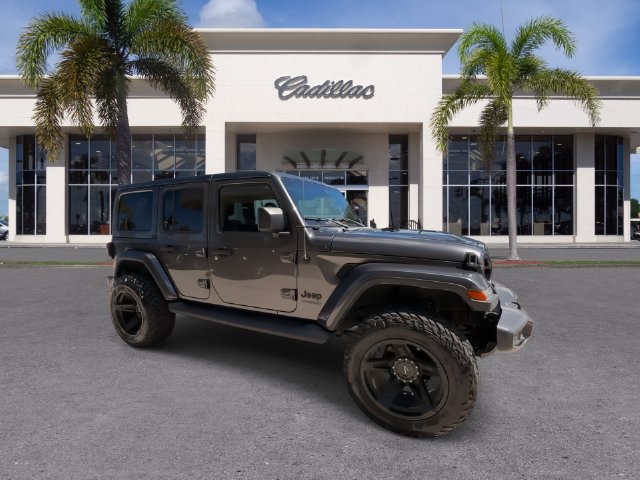 Used 2021 Jeep Wrangler Unlimited Sahara Altitude SUV