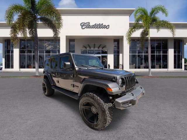 Used 2021 Jeep Wrangler Unlimited Sahara Altitude SUV