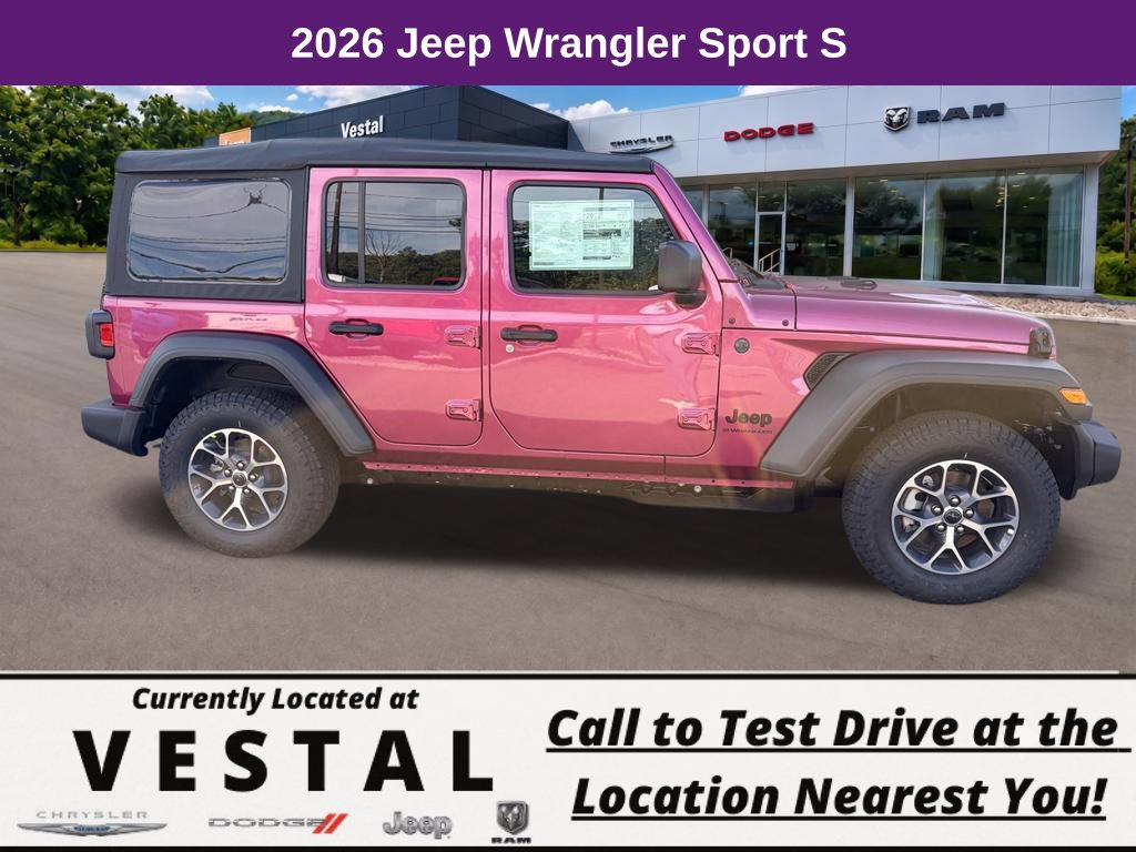 New 2026 Jeep Wrangler Sport S Sport Utility