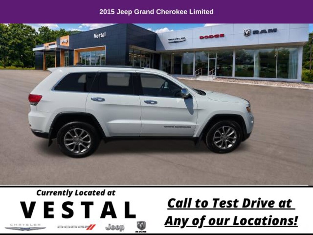 Used 2015 Jeep Grand Cherokee Limited 4x4 SUV