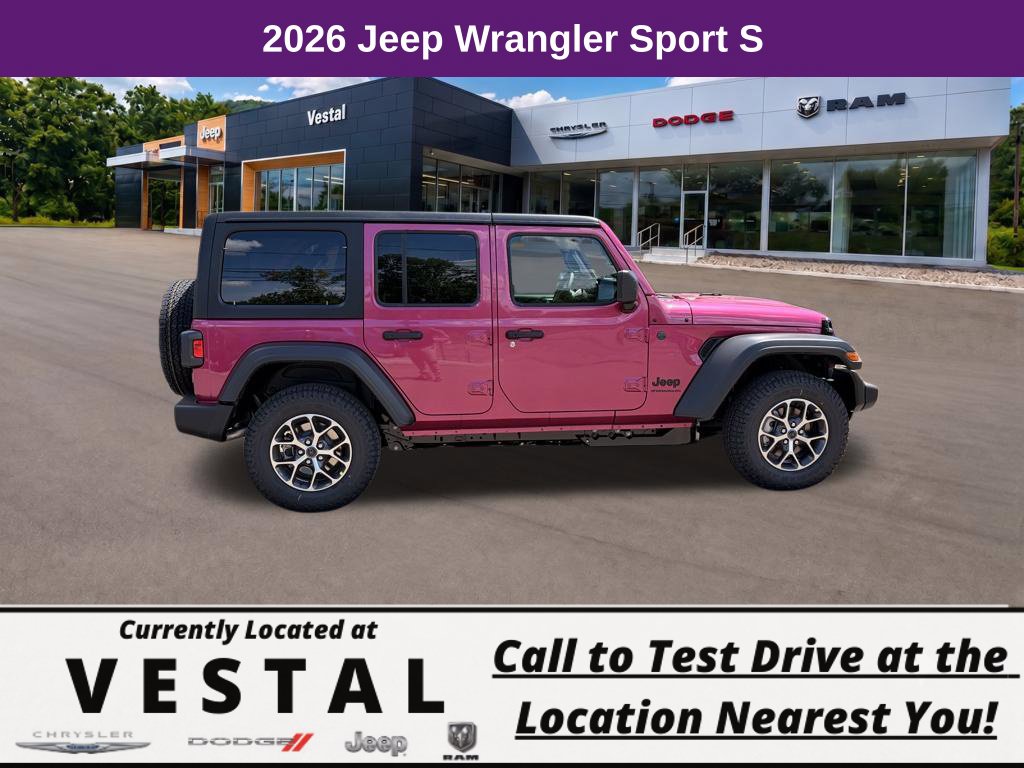 New 2026 Jeep Wrangler Sport S Sport Utility