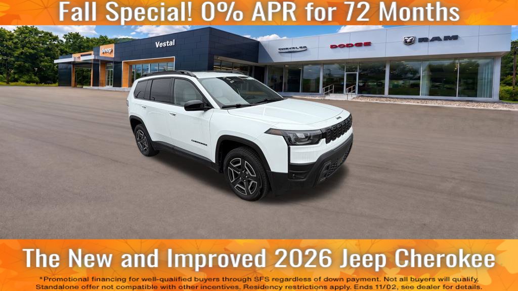 New 2026 Jeep Cherokee Limited Sport Utility