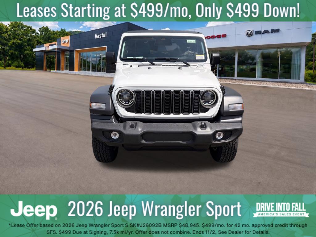 New 2026 Jeep Wrangler Sport S Sport Utility