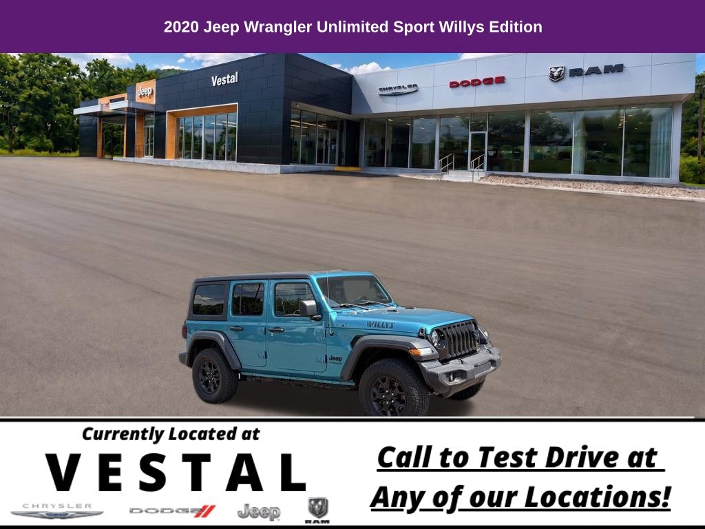 Used 2020 Jeep Wrangler Unlimited Sport SUV