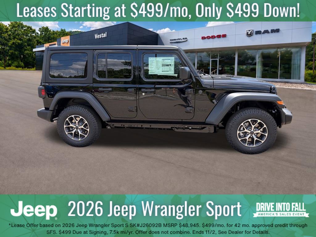 New 2026 Jeep Wrangler Sport S Sport Utility