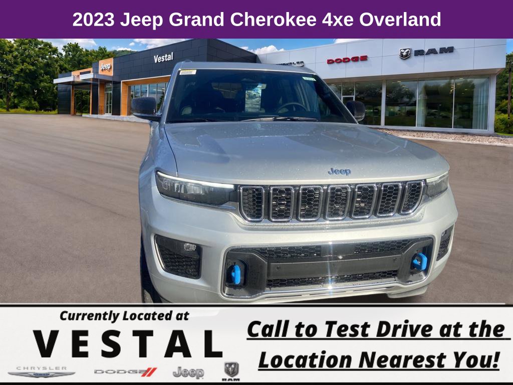 New 2023 Jeep Grand Cherokee Overland 4xe Sport Utility