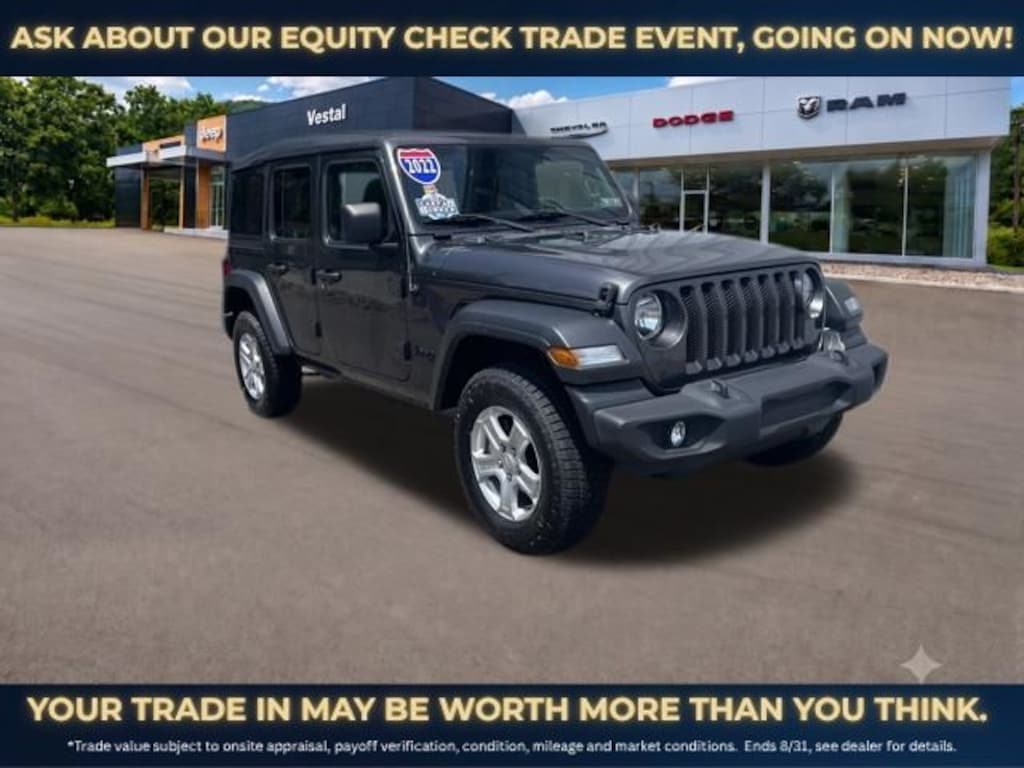 Used 2022 Jeep Wrangler Unlimited Sport SUV