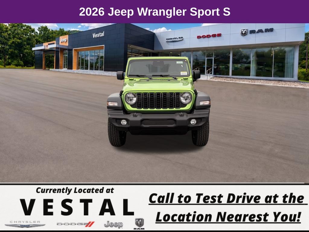 New 2026 Jeep Wrangler Sport S Sport Utility