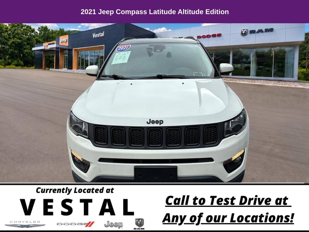 Used 2021 Jeep Compass Latitude SUV