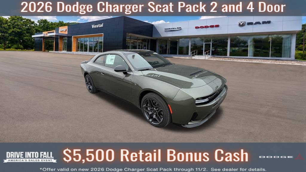 New 2026 Dodge Charger Scat Pack Coupe
