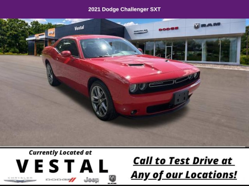 Used 2021 Dodge Challenger SXT Coupe