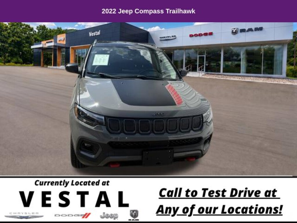 Used 2022 Jeep Compass Trailhawk SUV