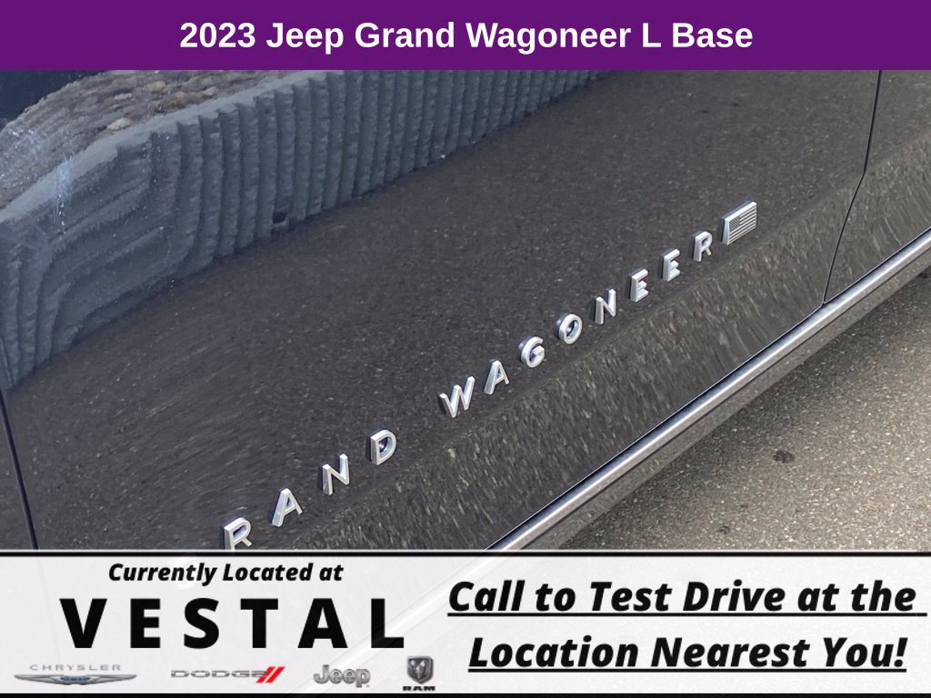 New 2023 Jeep Grand Wagoneer L Sport Sport Utility