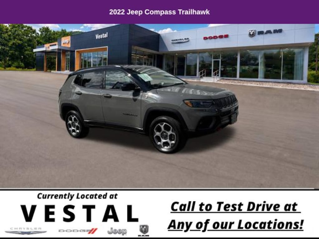 Used 2022 Jeep Compass Trailhawk SUV
