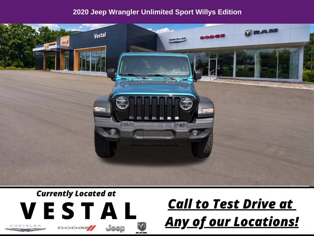 Used 2020 Jeep Wrangler Unlimited Sport SUV