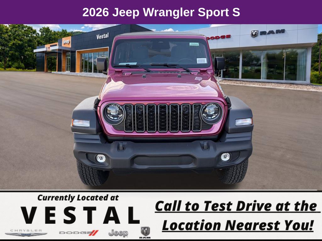 New 2026 Jeep Wrangler Sport S Sport Utility