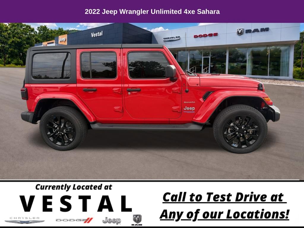 Used 2022 Jeep Wrangler Unlimited Sahara 4xe SUV
