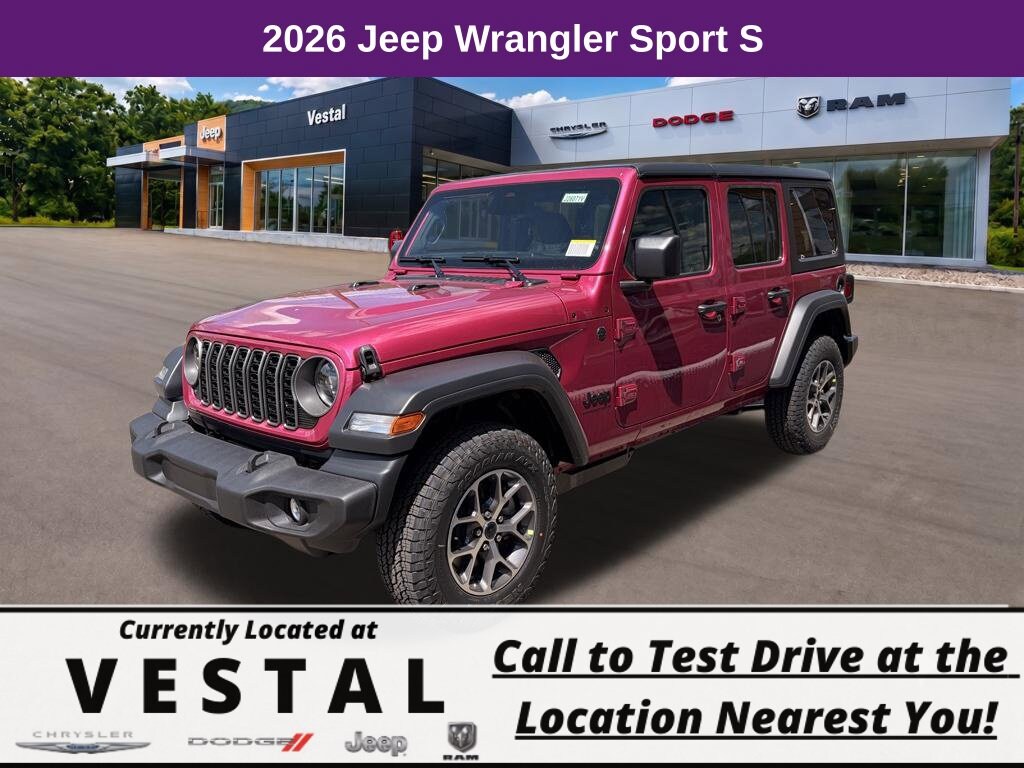 New 2026 Jeep Wrangler Sport S Sport Utility
