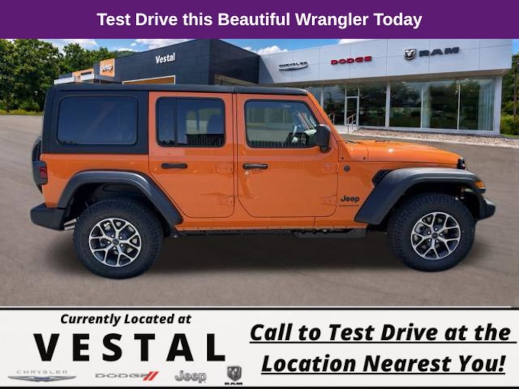 New 2026 Jeep Wrangler Sport S Sport Utility