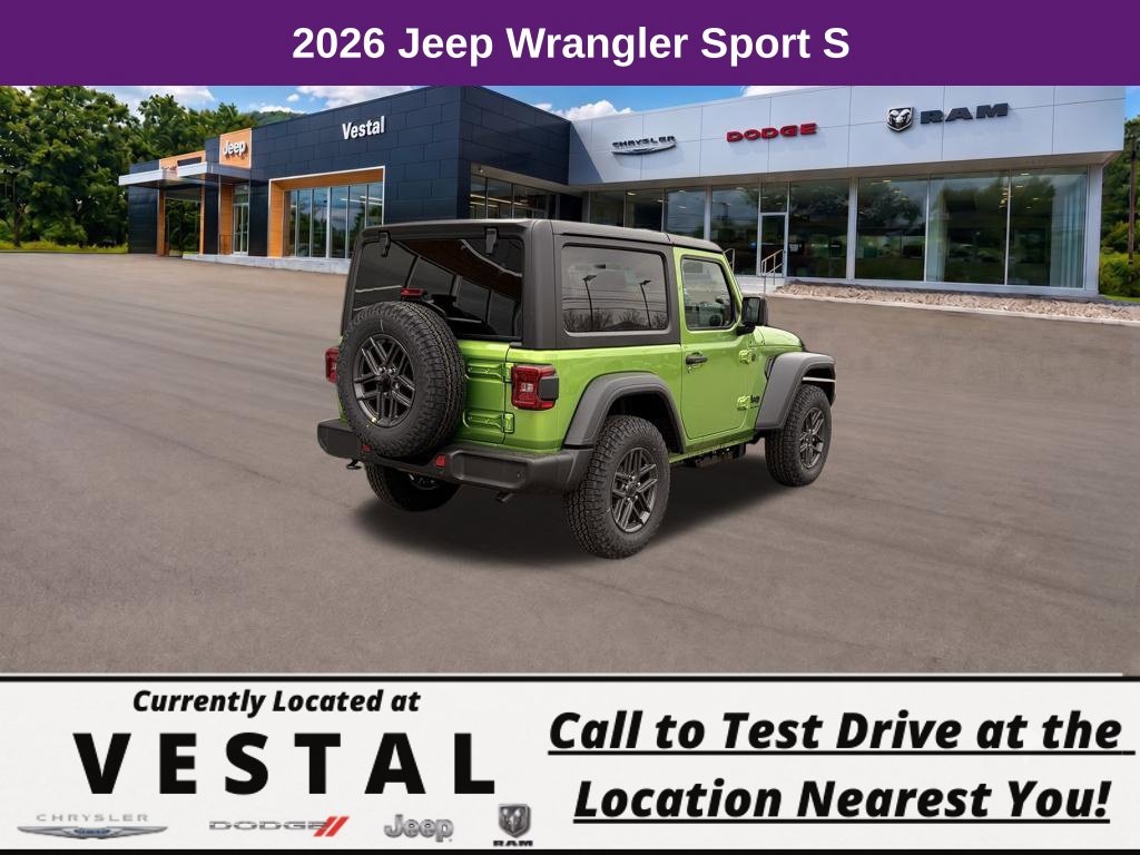 New 2026 Jeep Wrangler Sport S Sport Utility