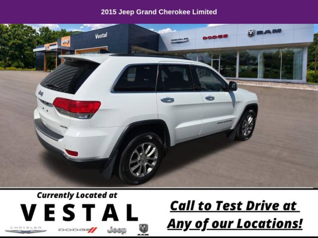 Used 2015 Jeep Grand Cherokee Limited 4x4 SUV