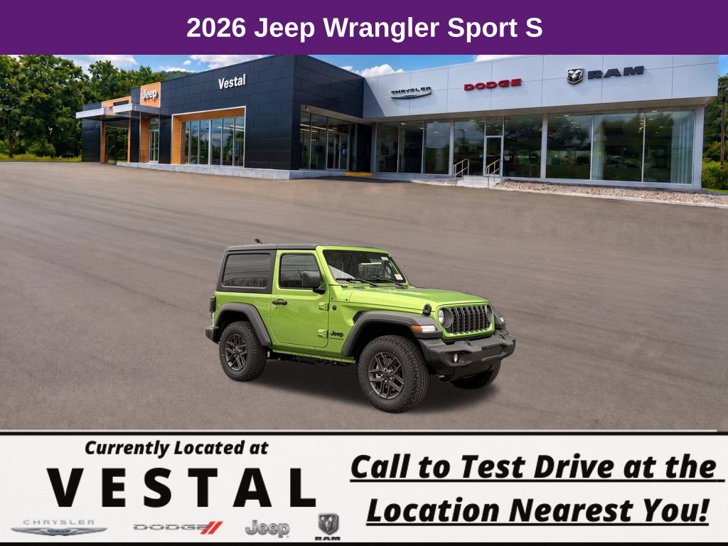 New 2026 Jeep Wrangler Sport S Sport Utility