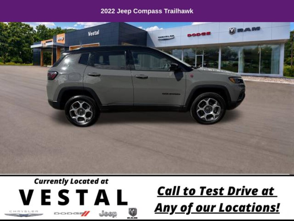 Used 2022 Jeep Compass Trailhawk SUV