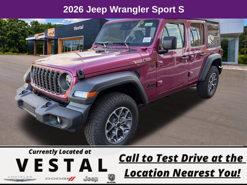 New 2026 Jeep Wrangler Sport S Sport Utility