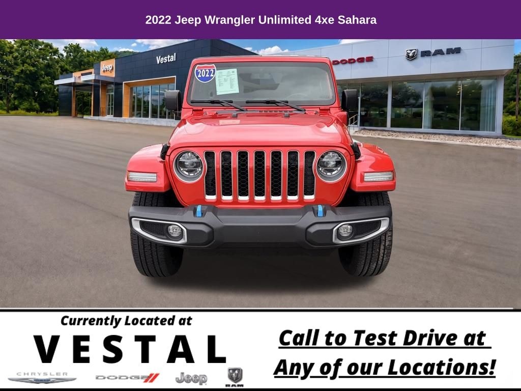 Used 2022 Jeep Wrangler Unlimited 4xe Sahara SUV