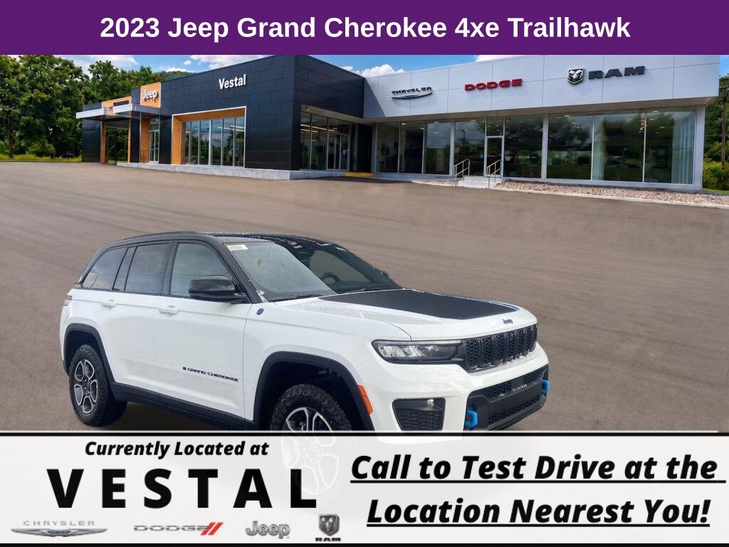 New 2023 Jeep Grand Cherokee Trailhawk 4xe Sport Utility