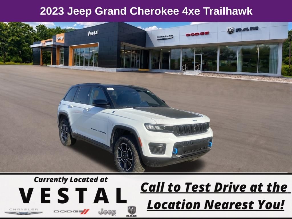 New 2023 Jeep Grand Cherokee Trailhawk 4xe Sport Utility