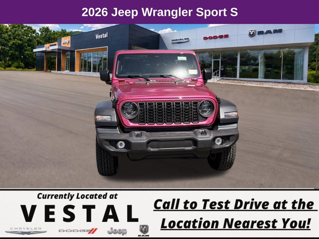 New 2026 Jeep Wrangler Sport S Sport Utility