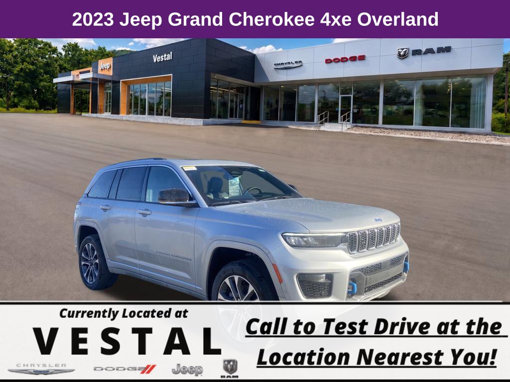 New 2023 Jeep Grand Cherokee Overland 4xe Sport Utility