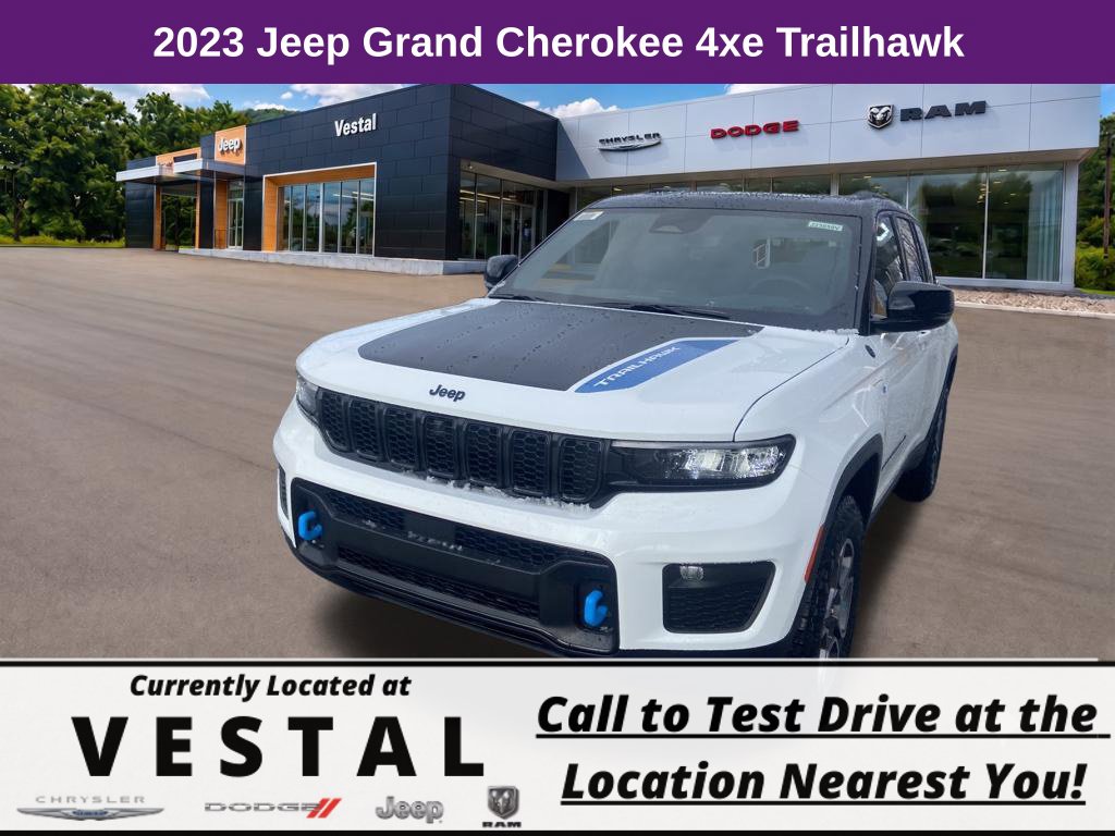 New 2023 Jeep Grand Cherokee Trailhawk 4xe Sport Utility