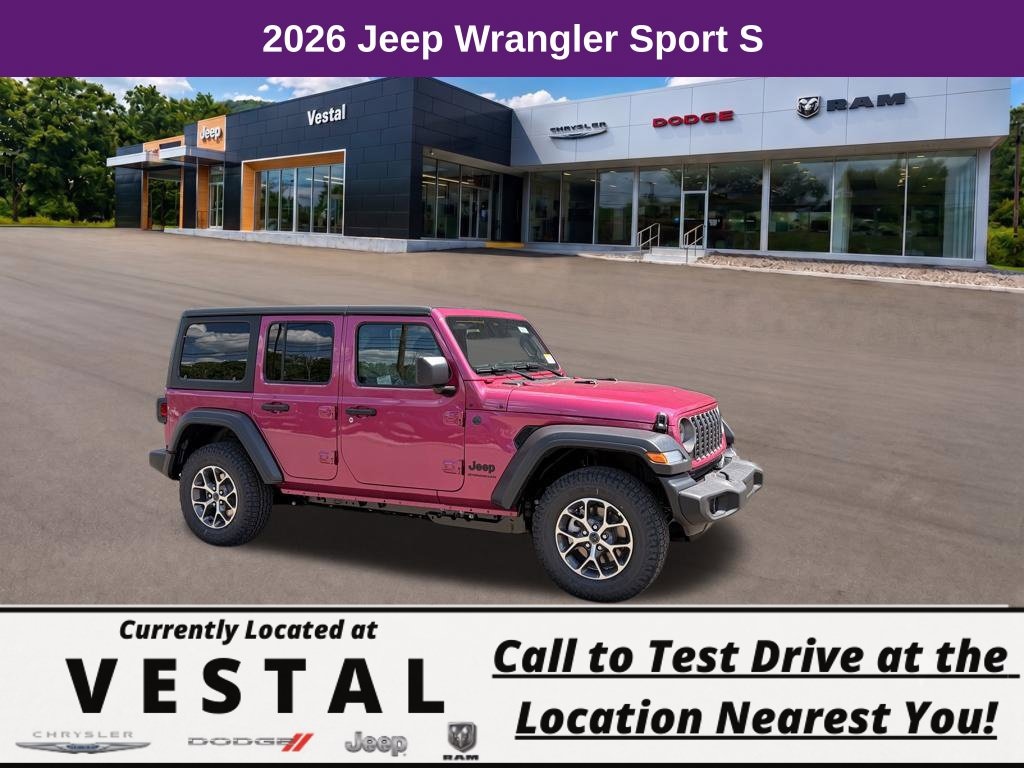 New 2026 Jeep Wrangler Sport S Sport Utility