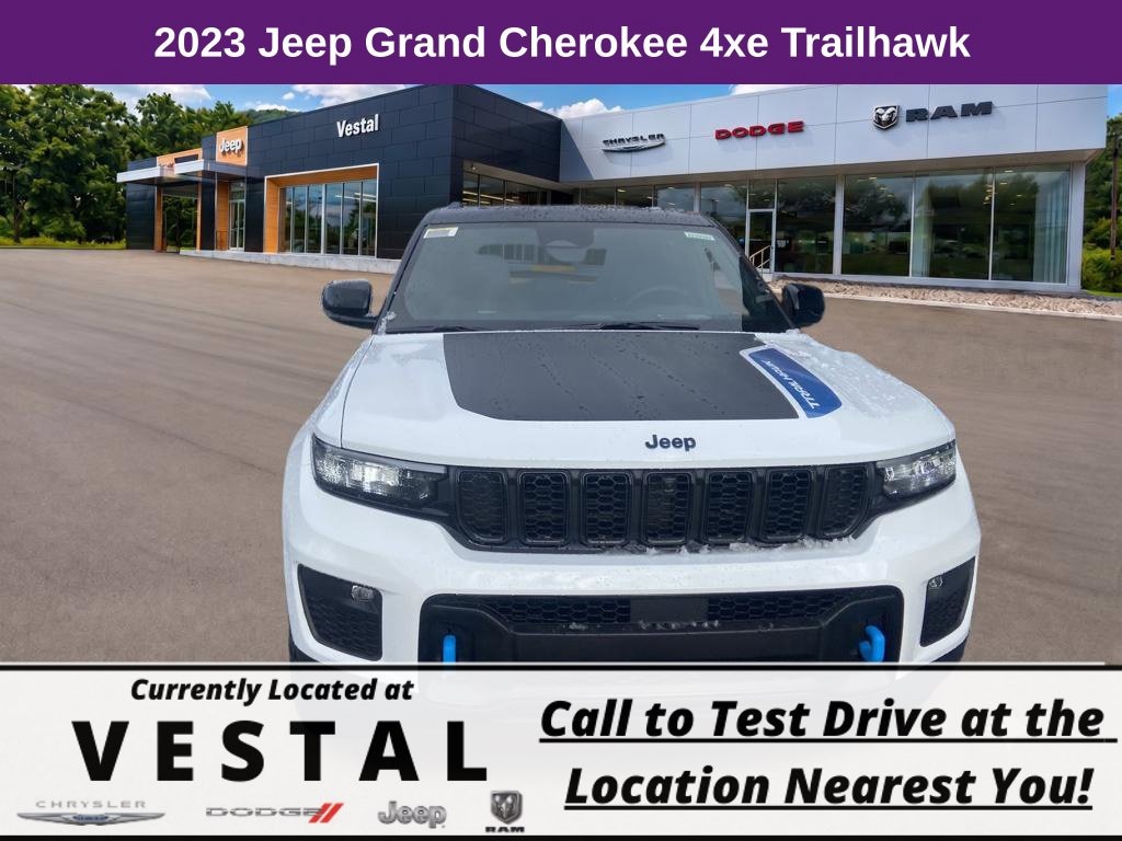 New 2023 Jeep Grand Cherokee Trailhawk 4xe Sport Utility