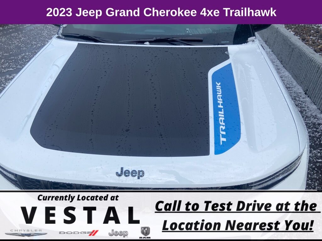New 2023 Jeep Grand Cherokee Trailhawk 4xe Sport Utility