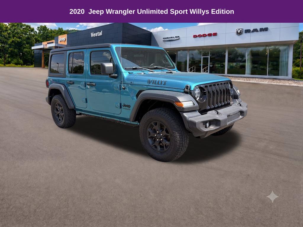 Used 2020 Jeep Wrangler Unlimited Sport SUV