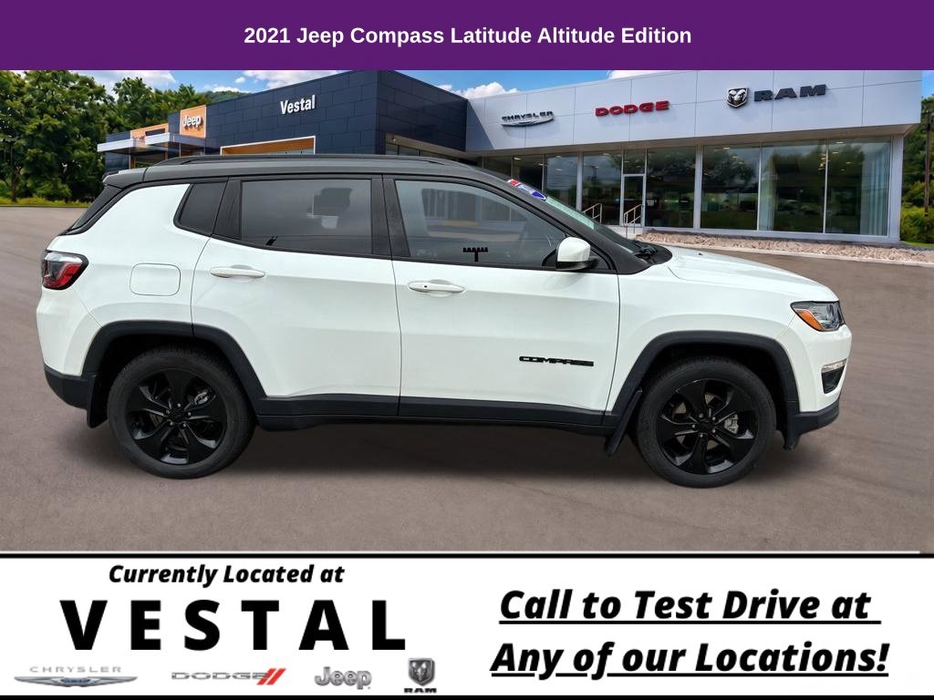 Used 2021 Jeep Compass Latitude SUV