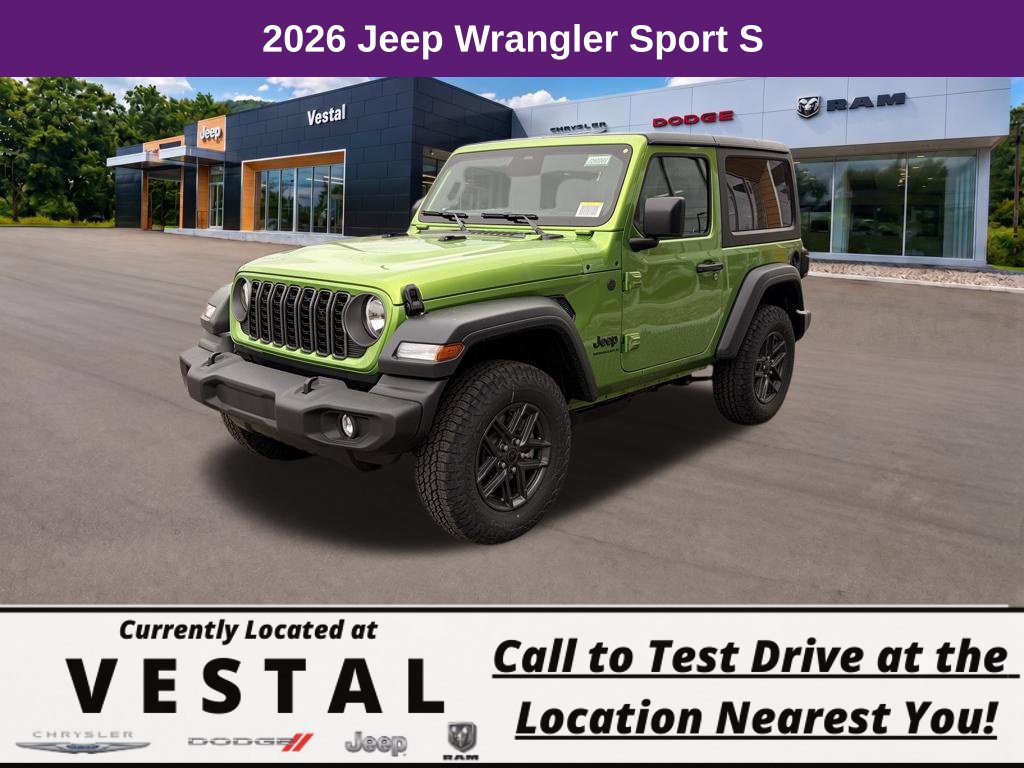 New 2026 Jeep Wrangler Sport S Sport Utility