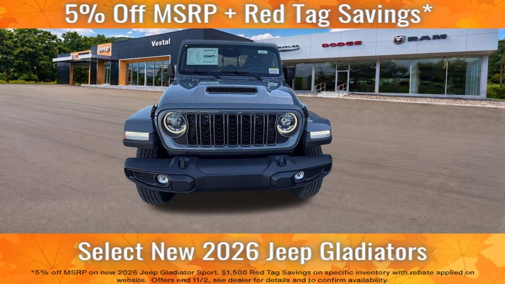 New 2026 Jeep Gladiator Sport S Pickup