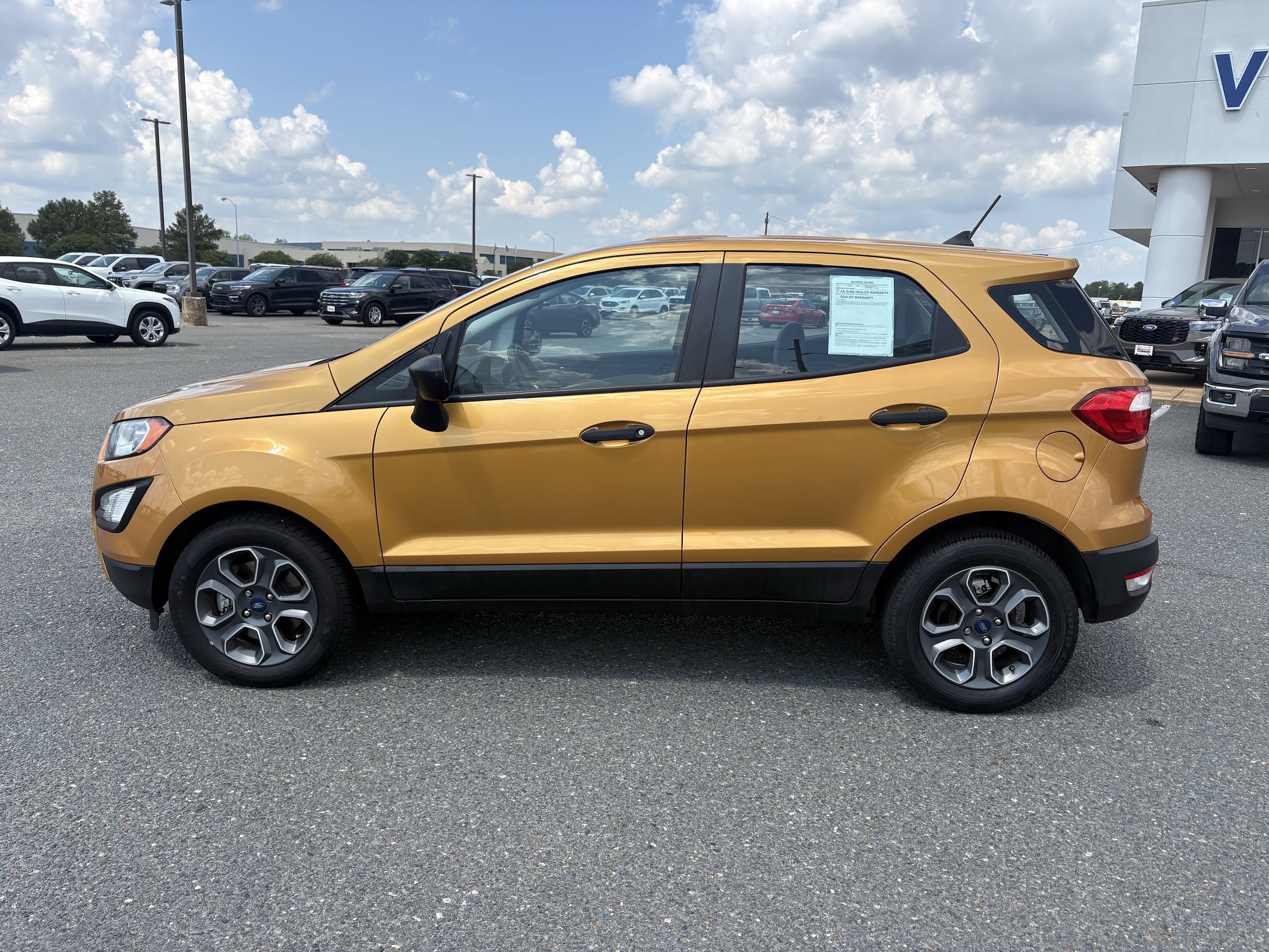 Used 2021 Ford EcoSport S with VIN MAJ3S2FE9MC449449 for sale in Natchitoches, LA
