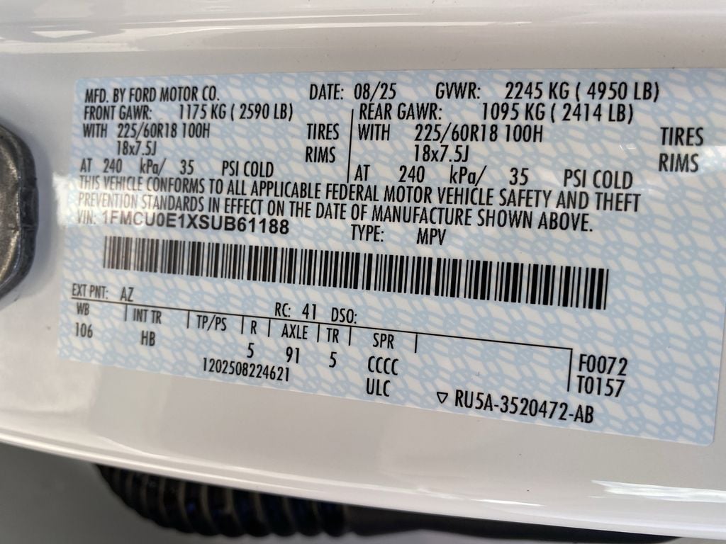 2025 Ford Escape Plug-in hybrid PHEV - Photo 49