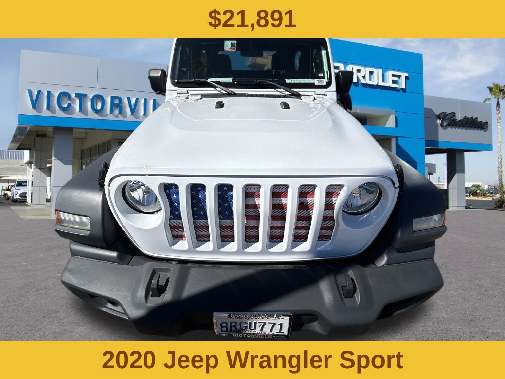 Used 2020 Jeep Wrangler Sport 4x4 SUV