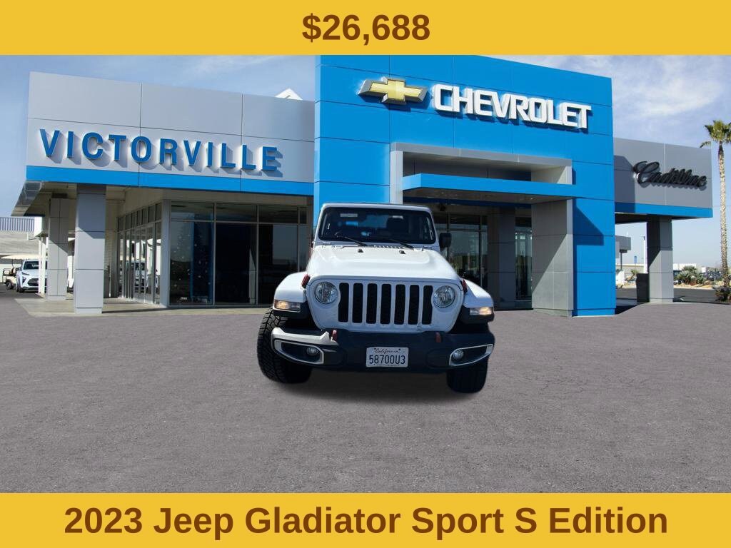 Used 2023 Jeep Gladiator Sport S 4x4 Truck Crew Cab