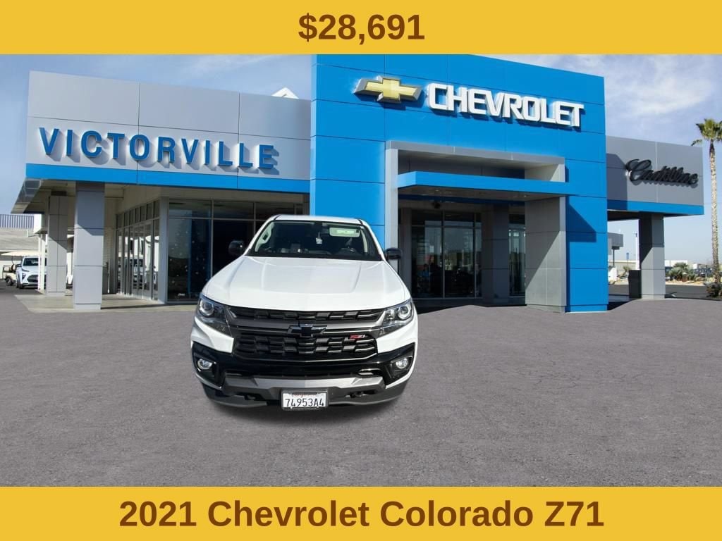Used 2021 Chevrolet Colorado 4WD Z71 Truck Crew Cab