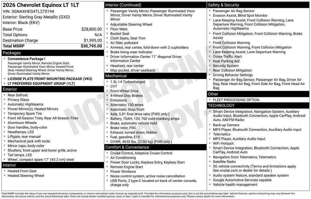 2026 Chevrolet Equinox LT - Photo 33